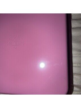 PARIS HILTON ,steel dark  pink Cake pan Nonstick Surface NEW 9  x 9 in